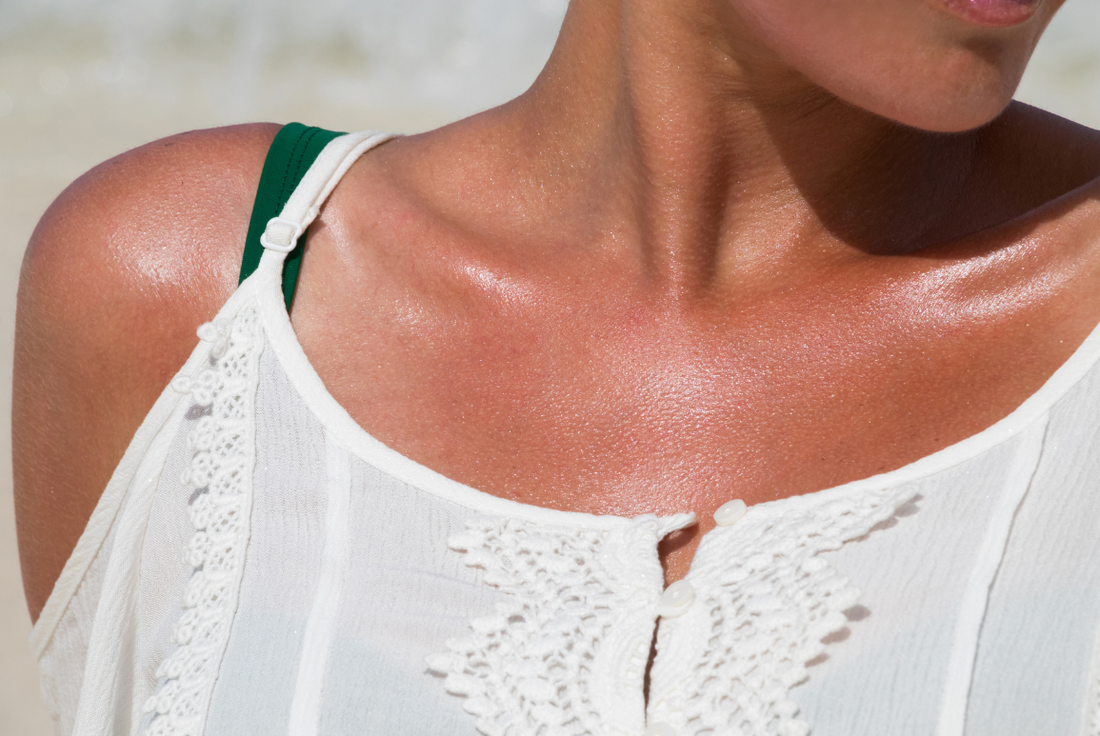 Red skin after tanning? 4 beauty tricks Part 1