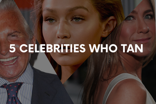 celebrities who tan - jennifer aniston tan & gigi hadid tan 