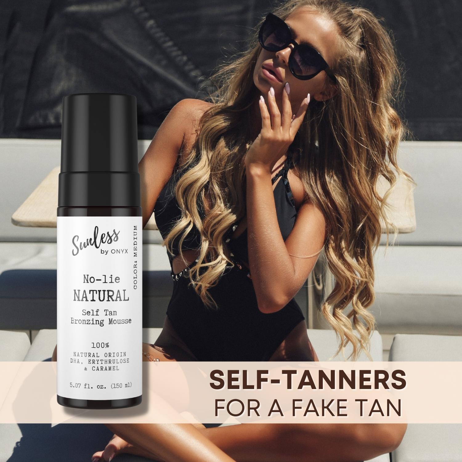 self tanners by Onyx