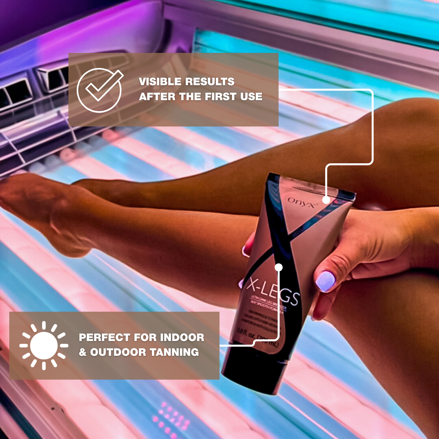 X-Legs - Ultra Dark Bronzer Tanning Lotion for Legs