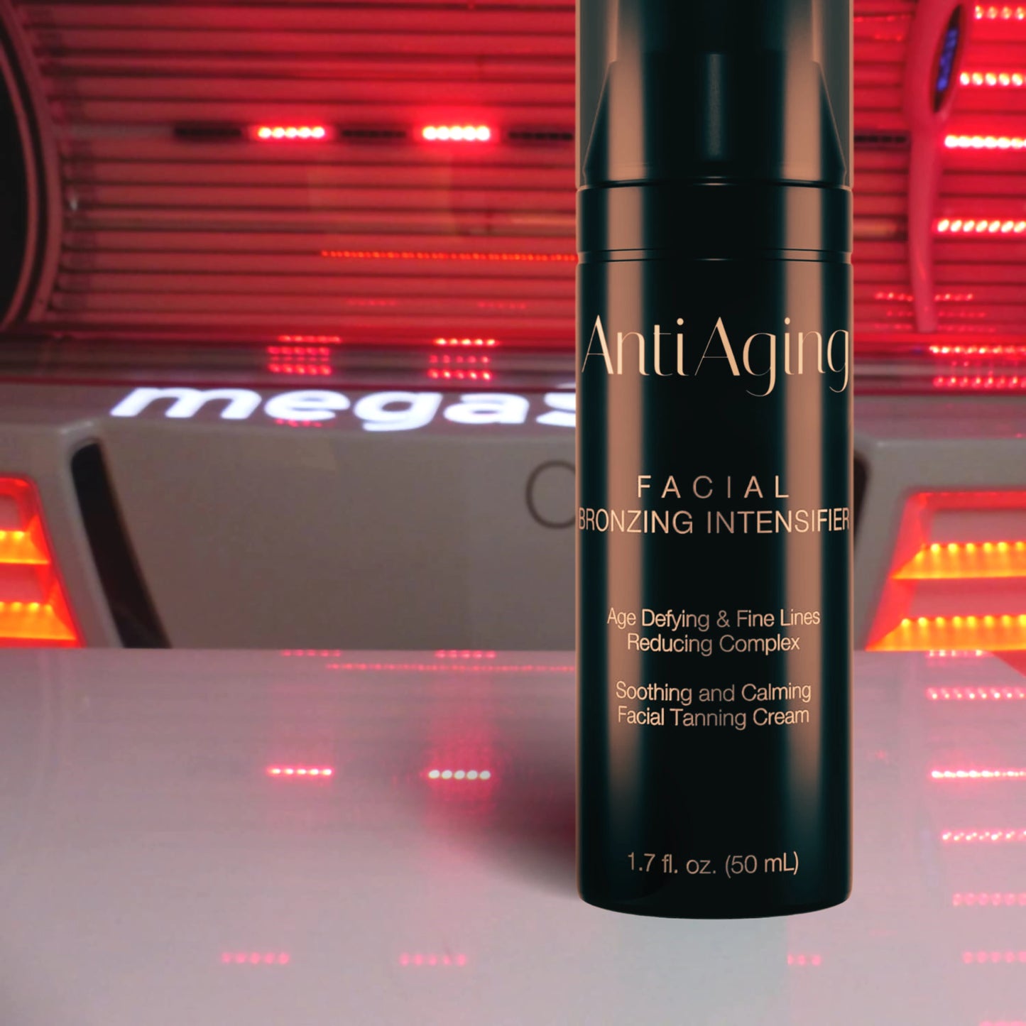 Onyx Anti-Aging Facial Tanning Lotion - Perfect for Red Light Therapy & Tanning Beds