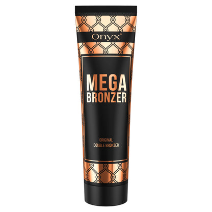 Onyx Mega Bronzer Tanning Lotion – Original Double Bronzer for Deep Tan, Advanced Indoor and Outdoor Tanning Bronzer.