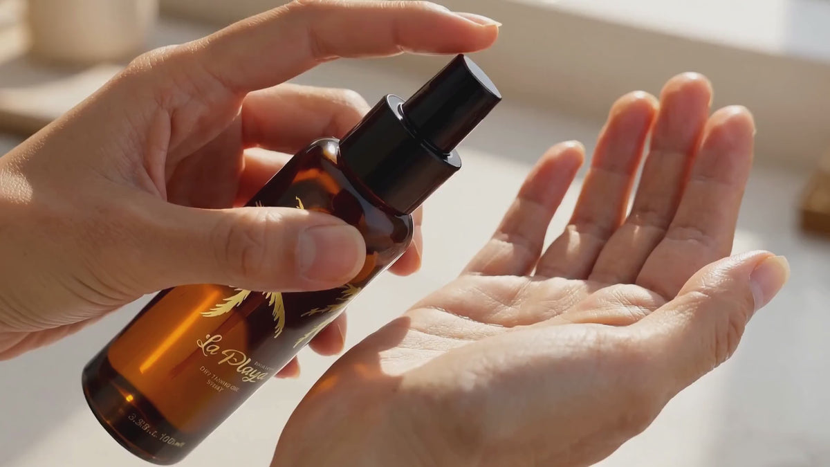 Onyx La Playa Dry Tanning Oil - Video 