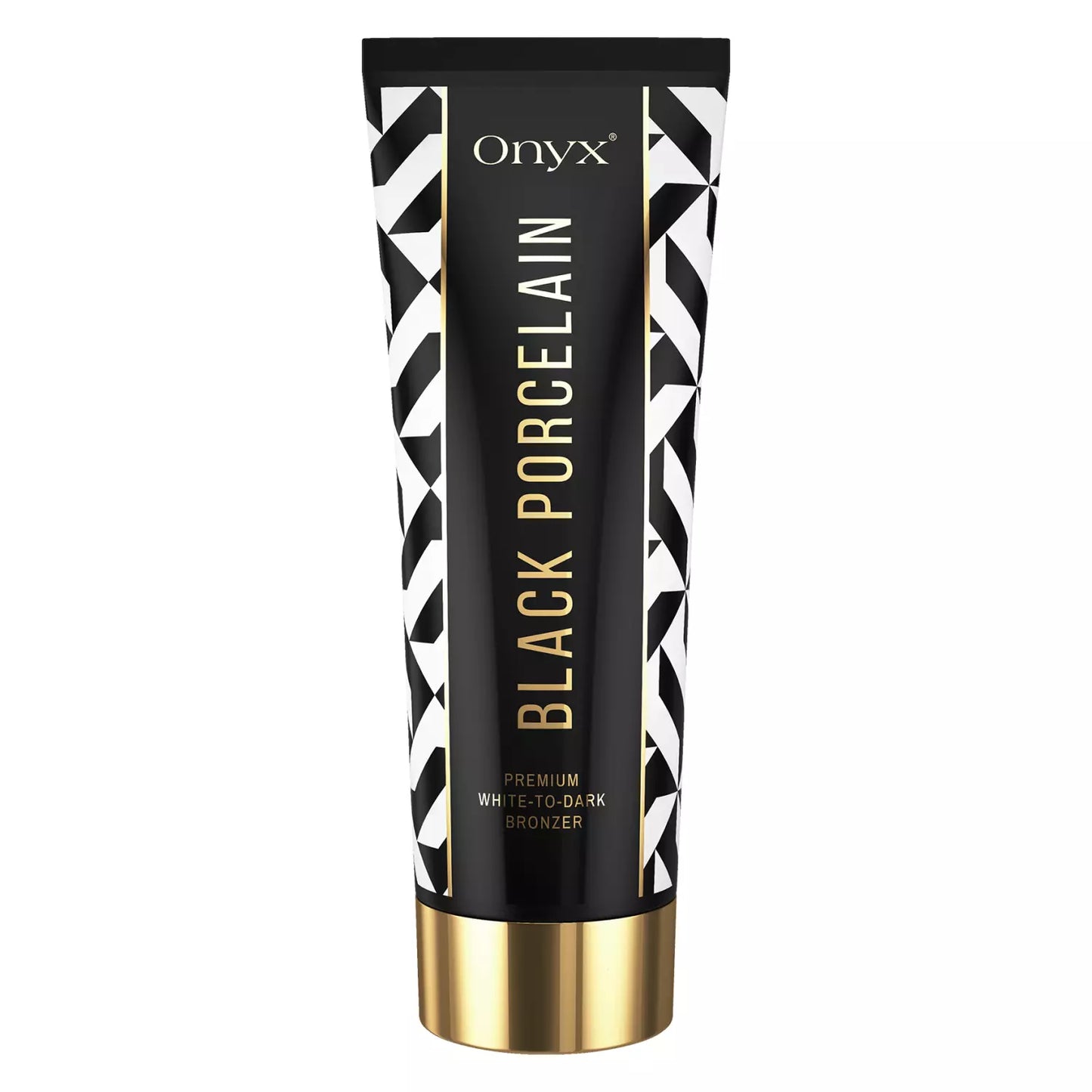 Black Porcelain white-to-dark bronzer for tanning beds